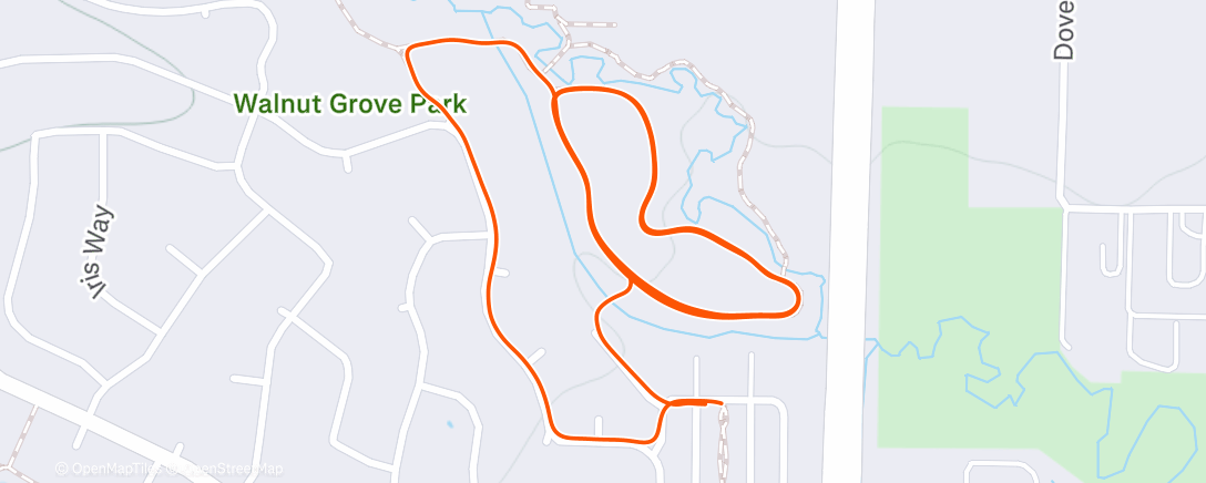 Map of the activity, “Dude, where’s my quads?”