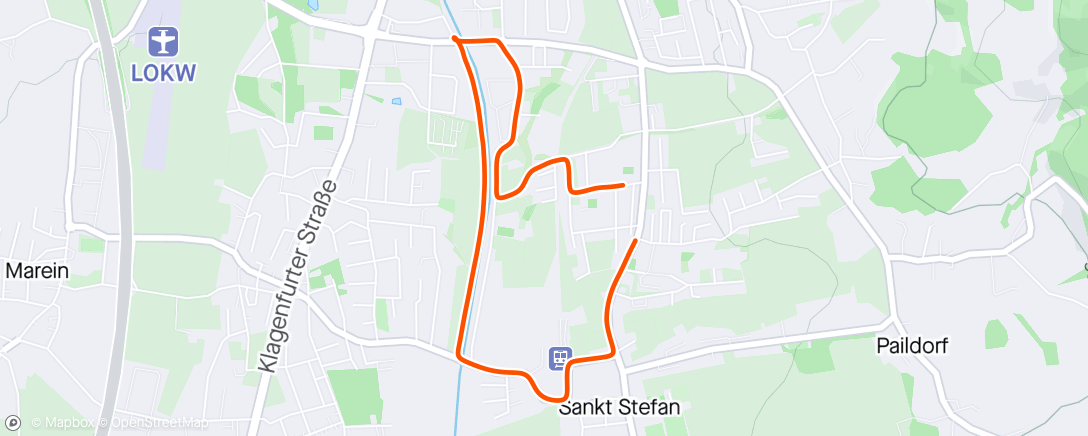 Map of the activity, 5km Run 🥴