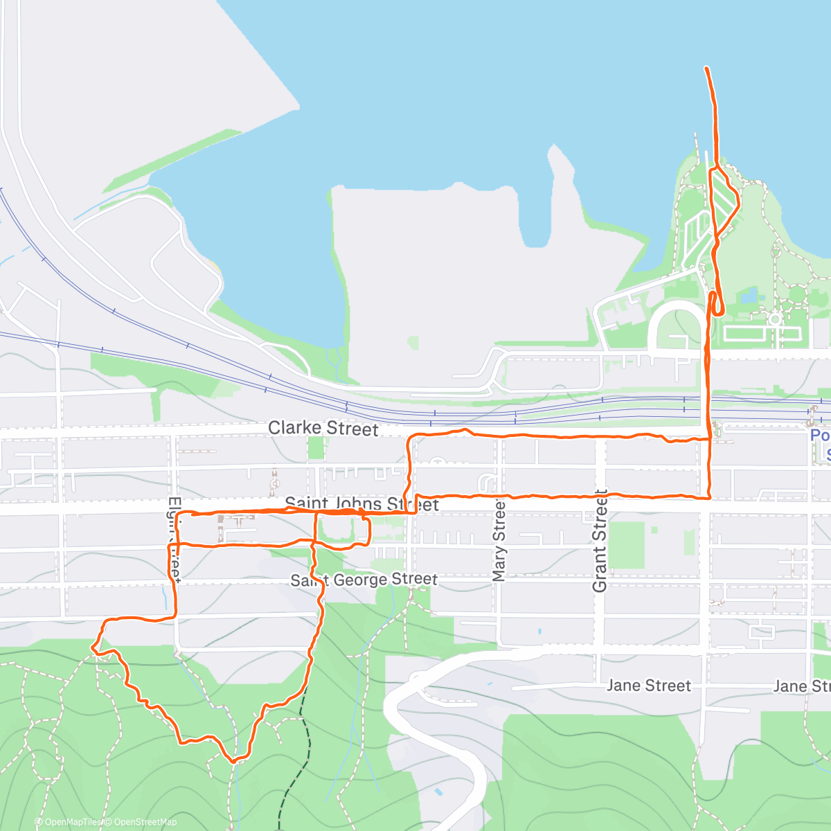 Map of the activity, Perfectly Mistimed