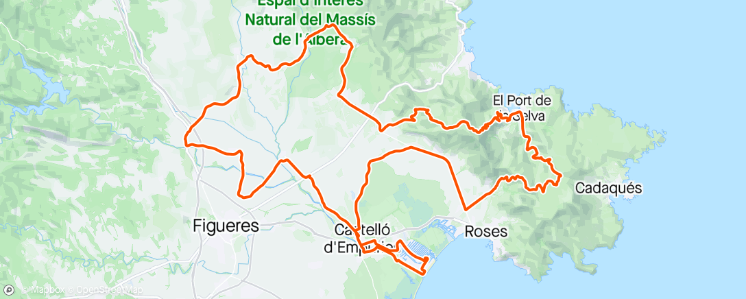 Map of the activity, Sortie vélo le matin 🤩🤩🦤🦜