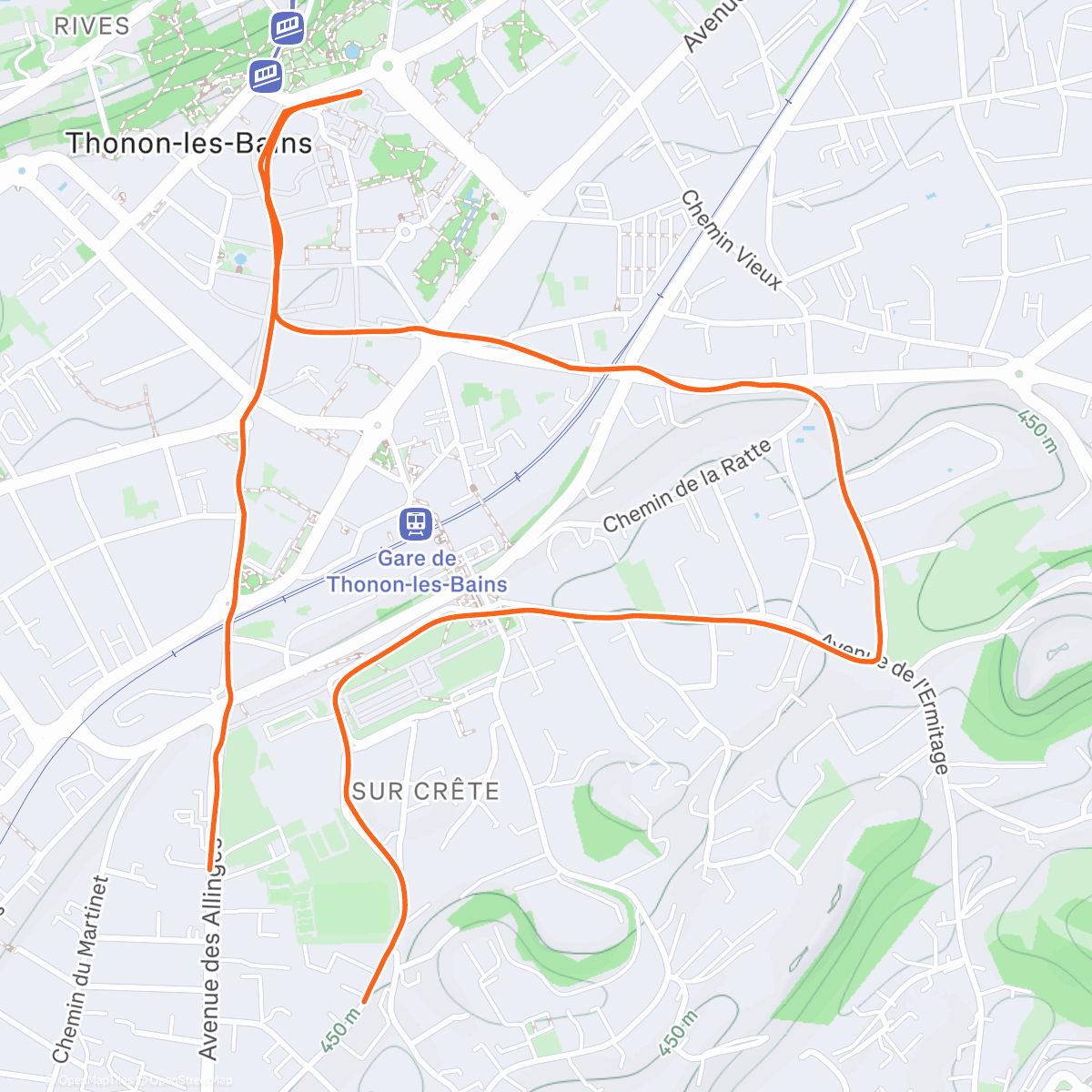 Map of the activity, Joyeux Noël 🎅