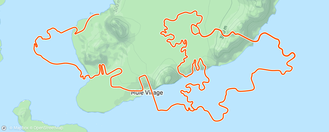 Map of the activity, Zwift - Watopia