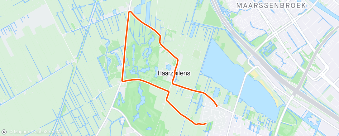 Map of the activity, Duurloopje