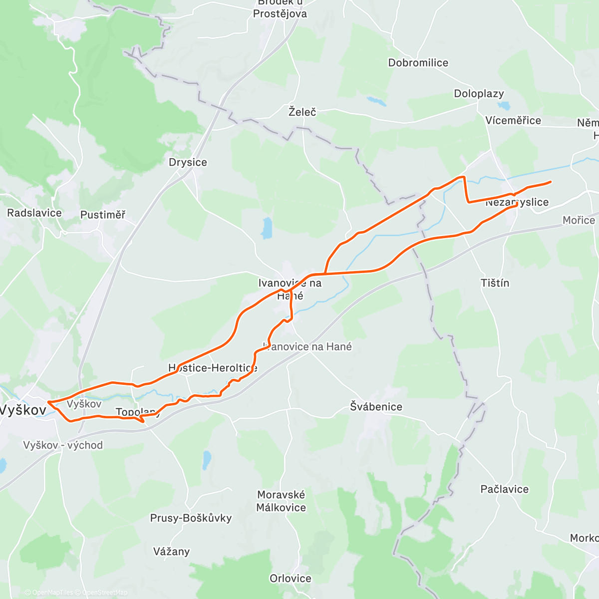 Map of the activity, Xmas Ride with Boyzz 🎄