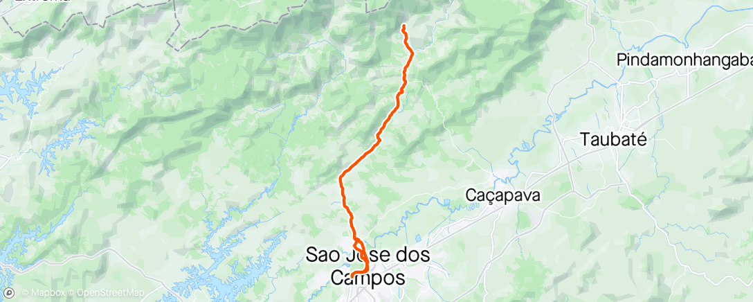 Map of the activity, Monteiro Souza - OPB