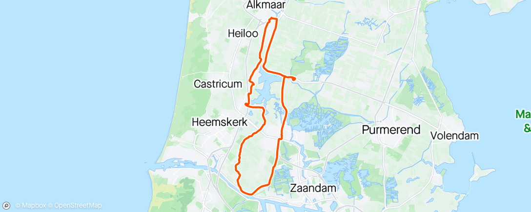 Map of the activity, Kanonnen route 💣 💥