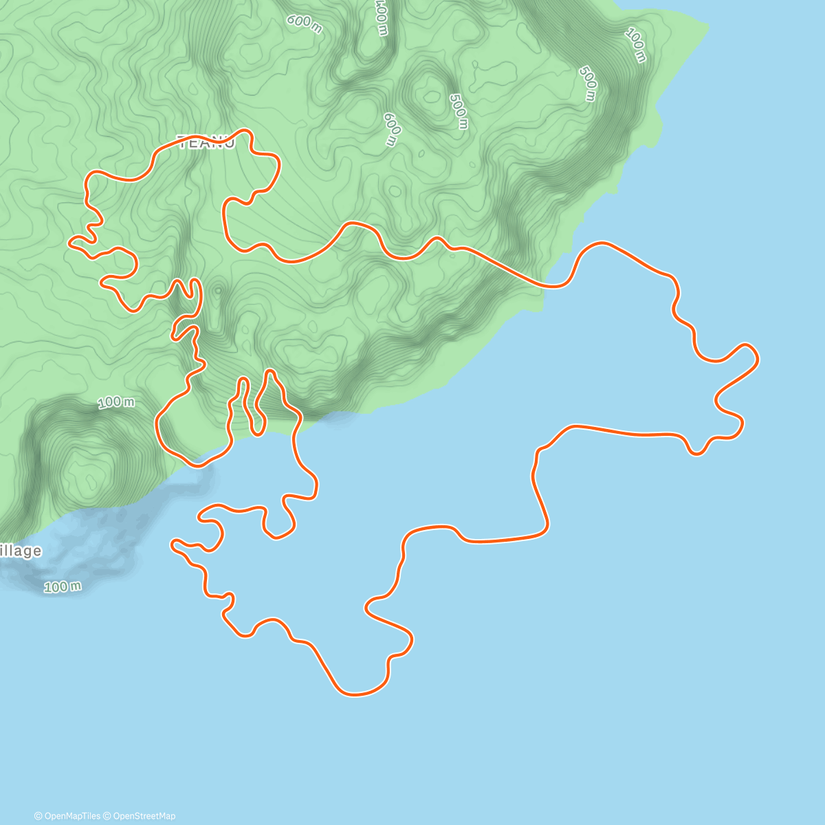 Map of the activity, Zwift - Time Trial on Sand And Sequoias in Watopia