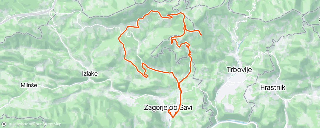 Map of the activity, Planina ❄️