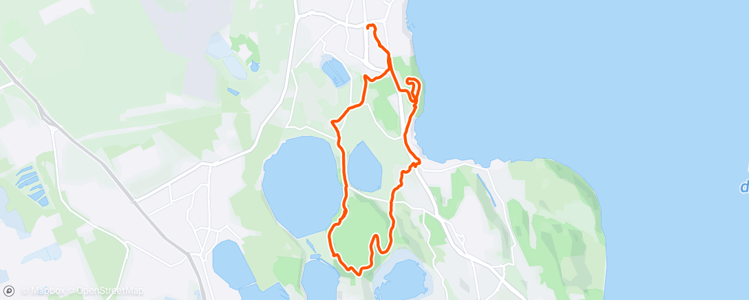 Map of the activity, Sortie vélo dans l'après-midi