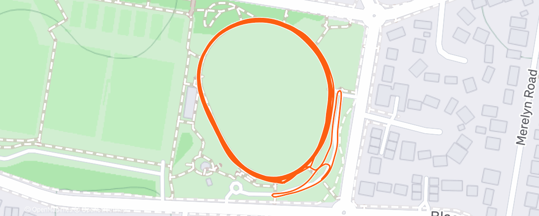 Карта физической активности (Lunch Run)