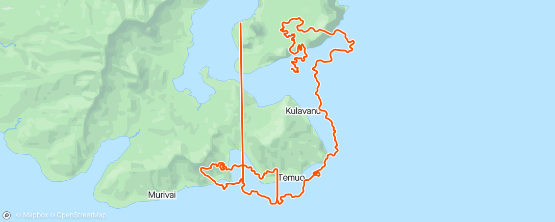 活动地图，Zwift - Coastal Crown Loop in Watopia