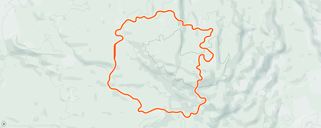 Map of the activity, TrainingPeaks Virtual - low cadence fatmax blokken afwerken na bezoekje aan Klina