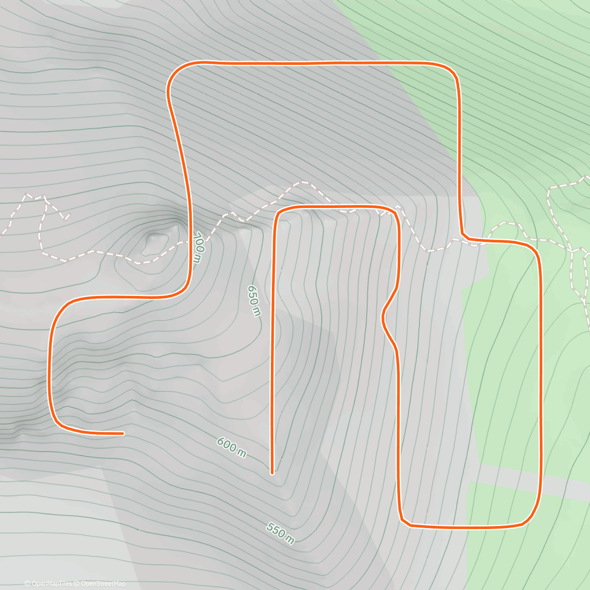 Map of the activity, Zwift - Glasgow Crit Circuit in Scotland