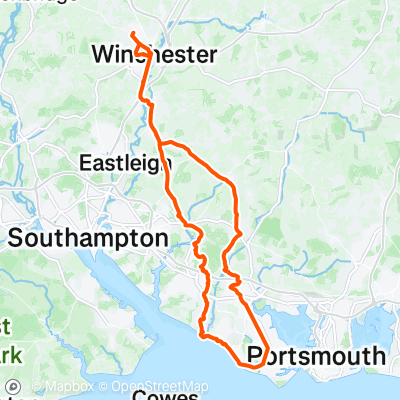 Lee on Solent | 54.3 mi Cycling Route on Strava