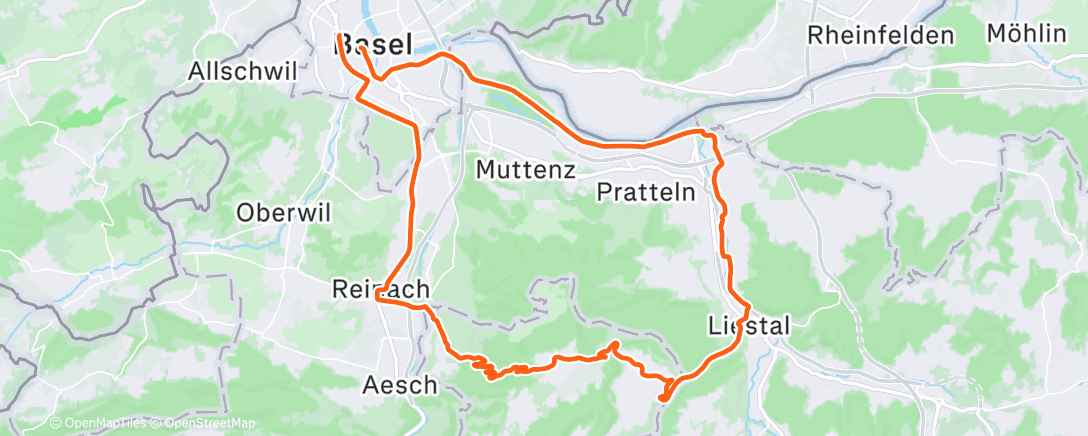 Map of the activity, The Old Classic