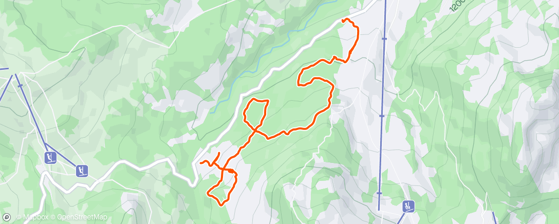 Map of the activity, 4. Nationale / Testlauf middle
