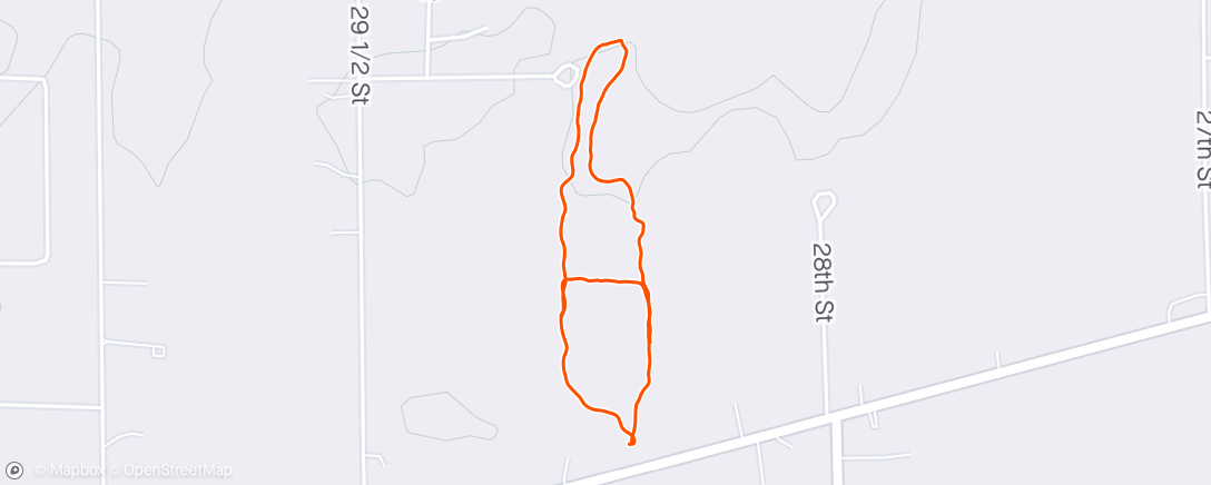 Map of the activity, Brandon’s first bike ride!