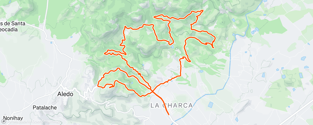 Map of the activity, Morning Ride