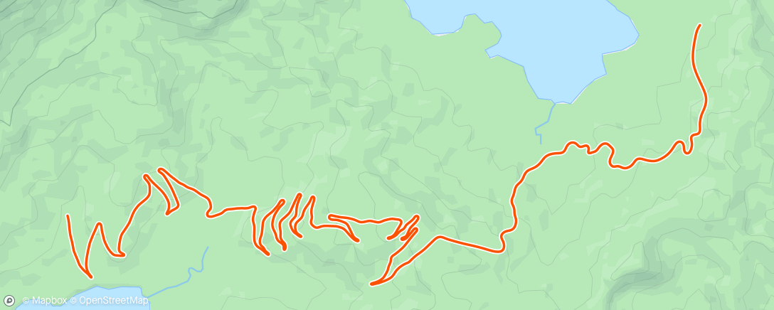 Map of the activity, Zwift - Group Ride: ZZRC Midweek Mountain Madness & Sub 60 (C) on Road to Sky in Watopia