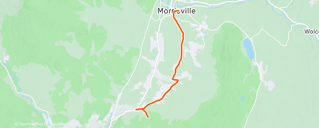 Map of the activity, 35 degrees! what a treat!