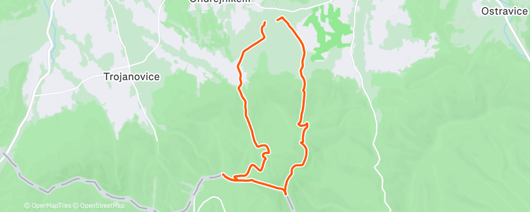 Карта физической активности (Morning Walk)