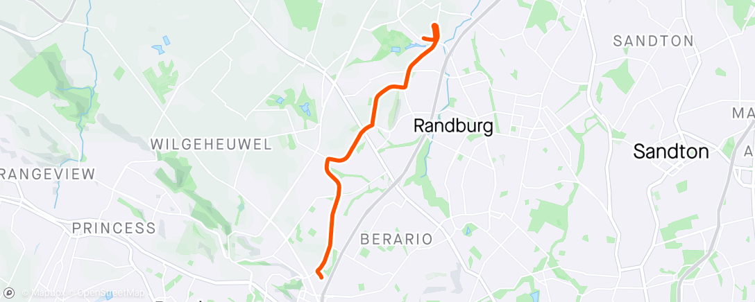Map of the activity, When you realise that race day is fast approaching and you haven’t been riding