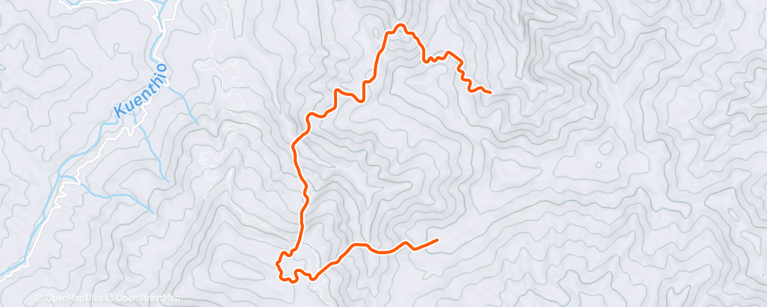 Map of the activity, Zwift - Zone Benchmarking on Casse-Pattes in France