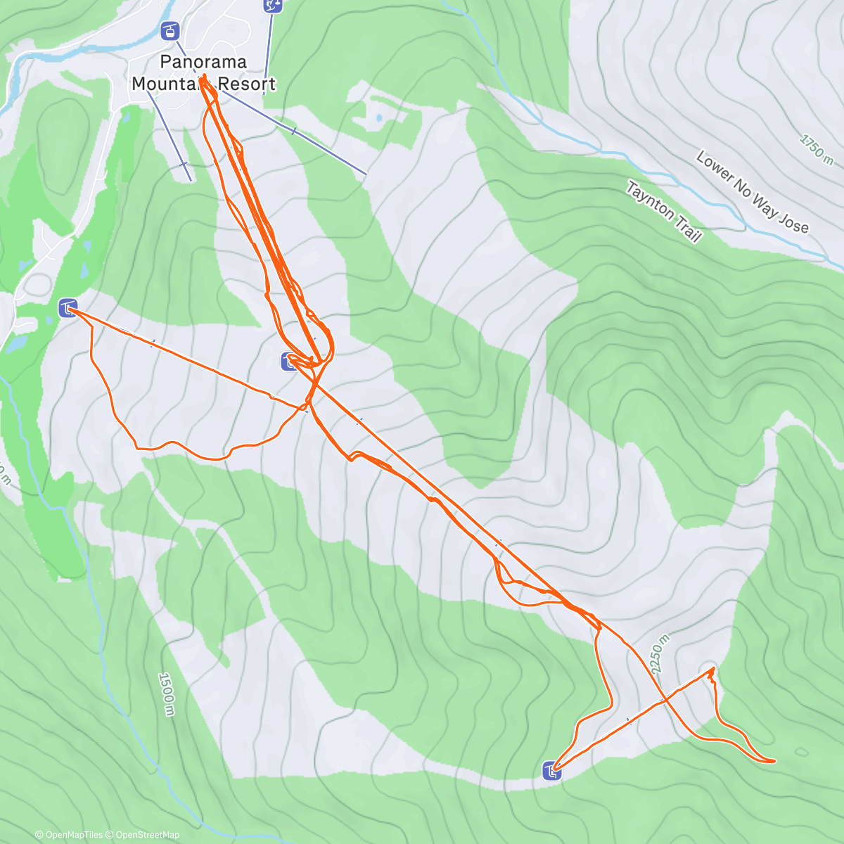 Map of the activity, Day 2 @ Pano! 🫶❄️