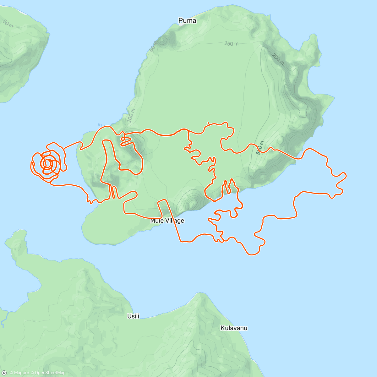 Map of the activity, Group Ride: HangOn for dear life in Watopia