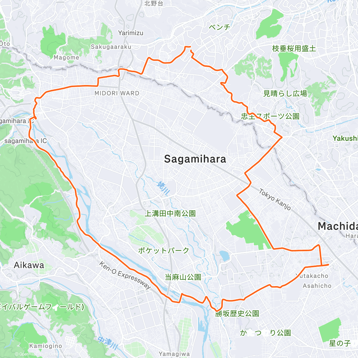 Map of the activity, クックら