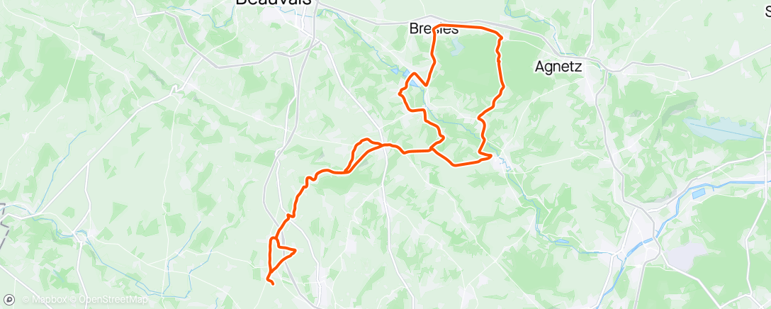 Map of the activity, Vélo avec Joël et Kev 🚴🏾