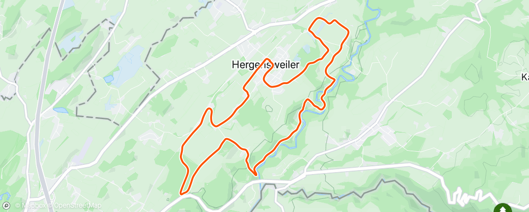 Map of the activity, Leiblachlauf