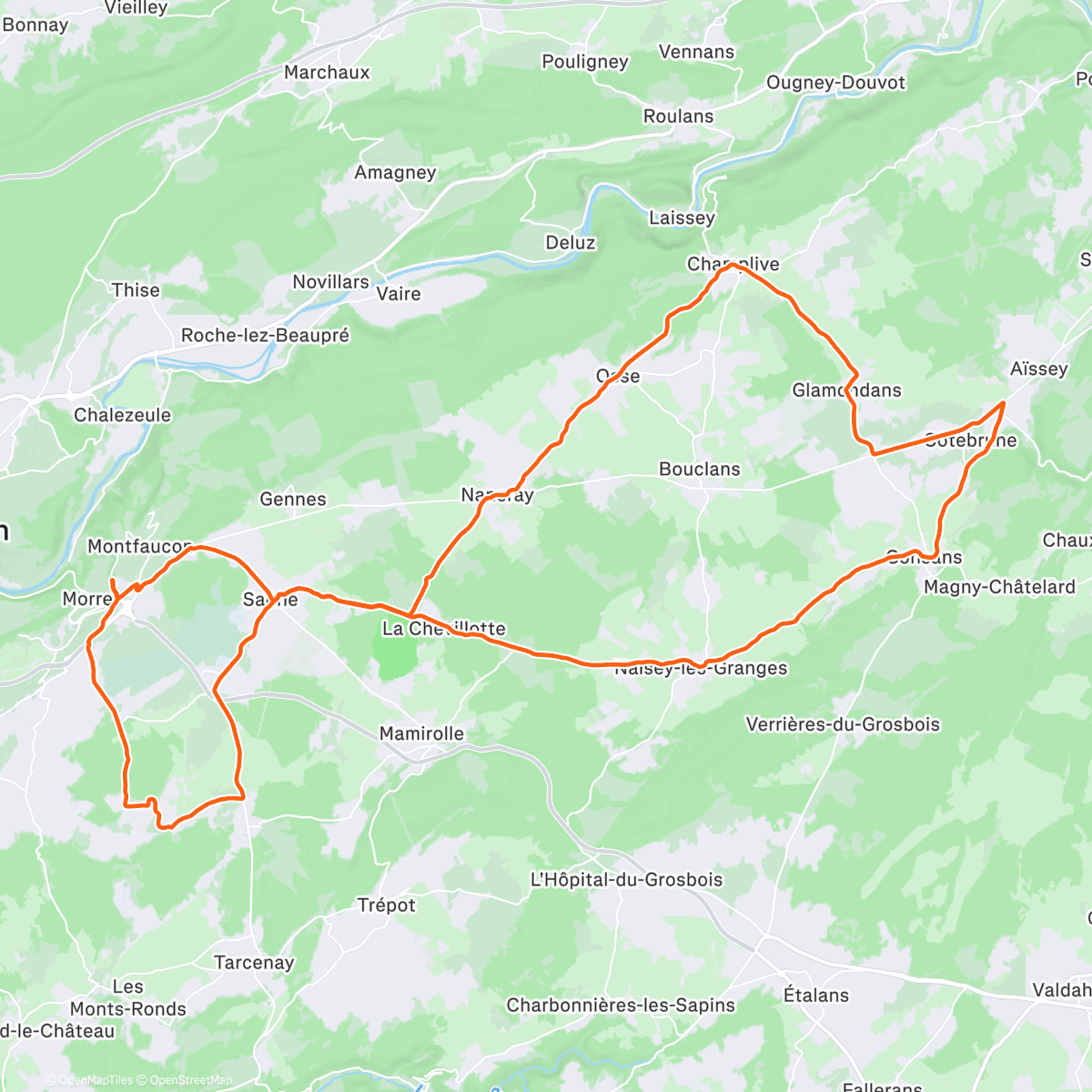 Map of the activity, CLM 🐷