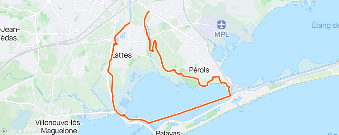 Karte der Aktivität „Vuelta ciclista por la mañana avec mon père”