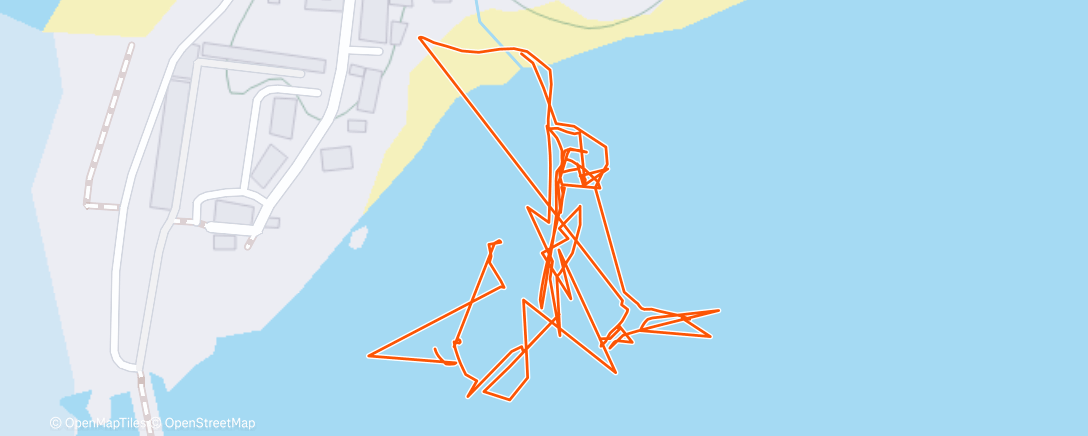 Map of the activity, Afternoon Walk