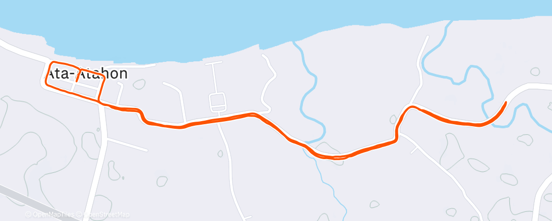 Map of the activity, DecRun18 Jogging w/ Pamangkin