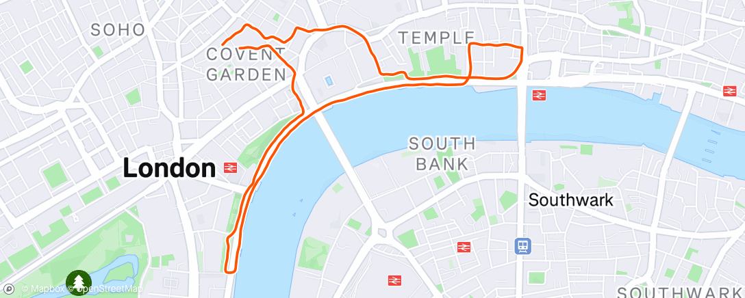 Map of the activity, In between classes