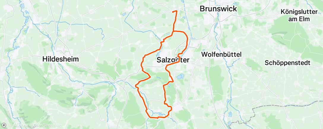 Map of the activity, Wallmoden Runde (CTV Homework)