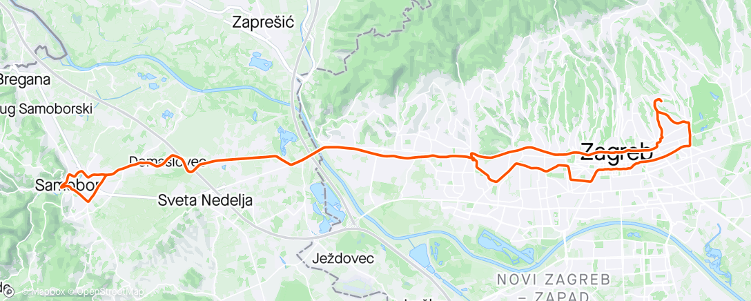 Map of the activity, Too cold