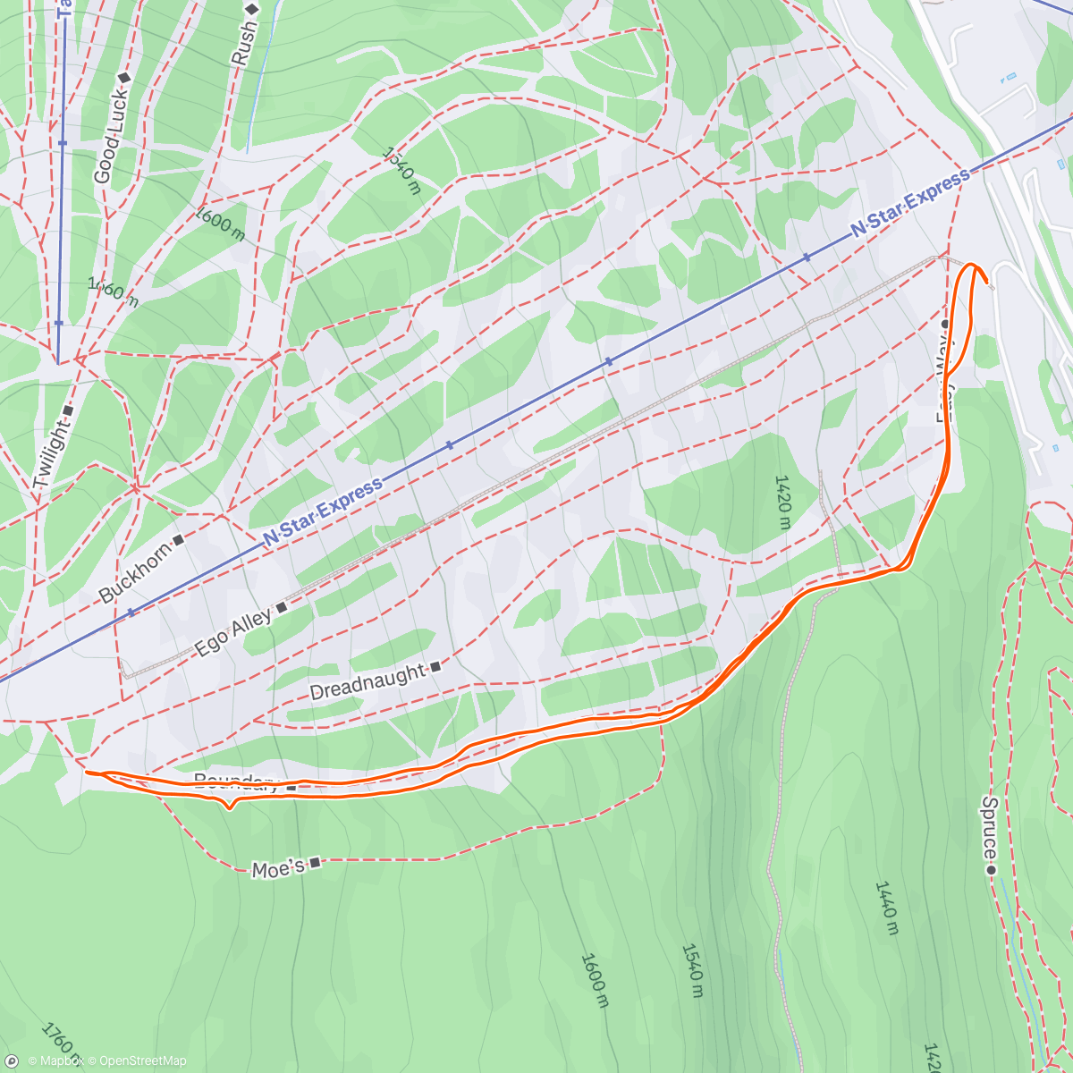 Mapa de la actividad (2 for 2 in Jan)