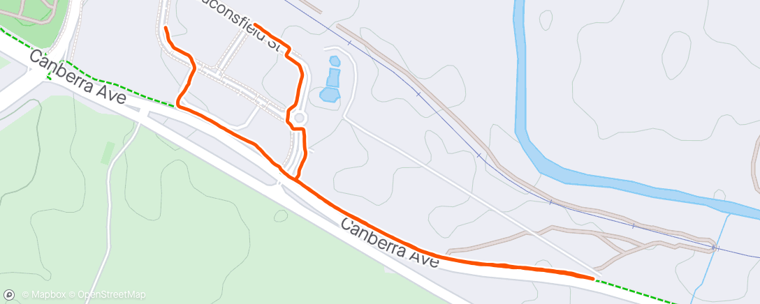 Map of the activity, Pre gym