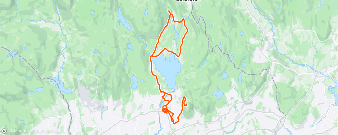 Mapa da atividade, Maridalen + 2 x Grefsenkollen