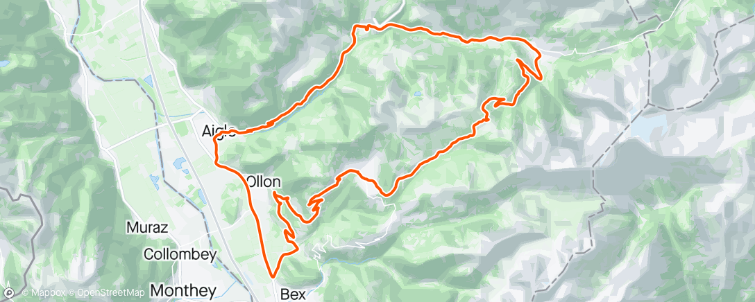 Mappa dell'attività Giro di Svizzera #7🫡