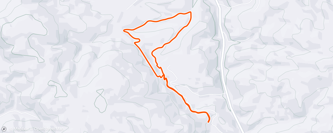Map of the activity, Morning Walk