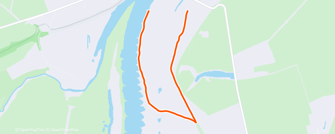 Карта физической активности (Afternoon Walk)