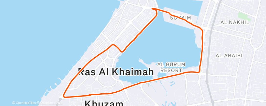 Карта физической активности (Morning Run)