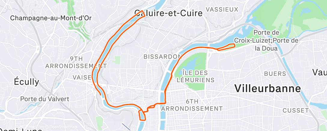 Map of the activity, La longue avec DST