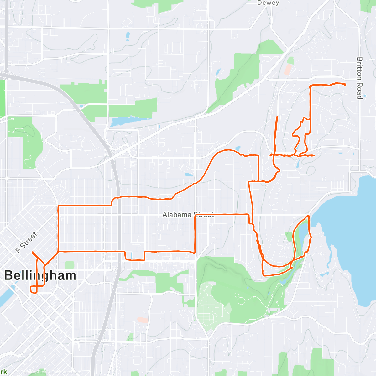 Карта физической активности (Esplorin)