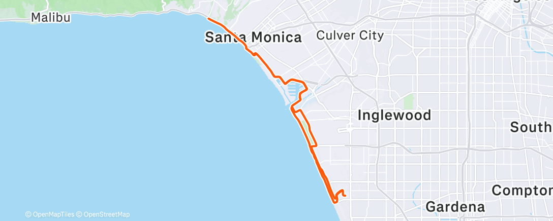 Map of the activity, Cycling is my little joy all I need is wind and direction