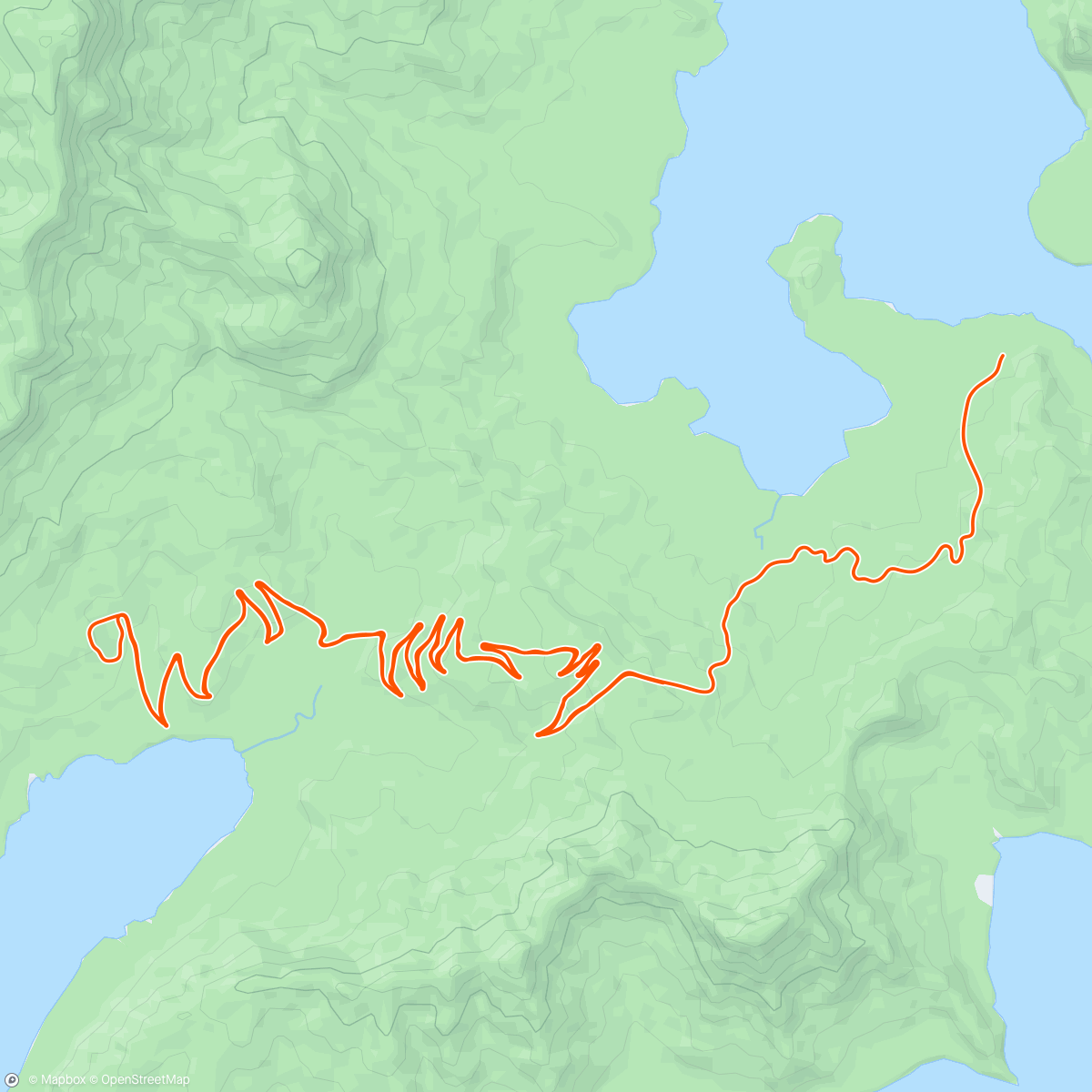 Map of the activity, Zwift - Alpes d’Huez